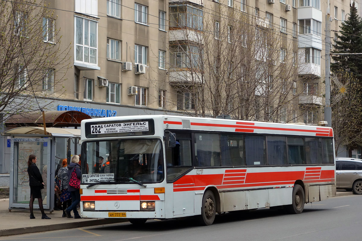 Saratov region, Mercedes-Benz O405N # АМ 777 64