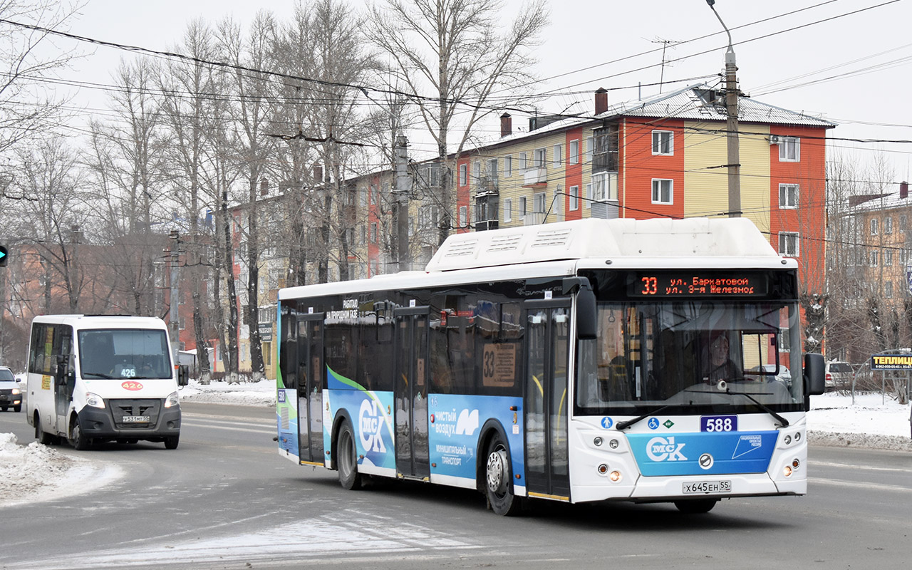 Omsk region, LiAZ-5292.67 (CNG) № 588