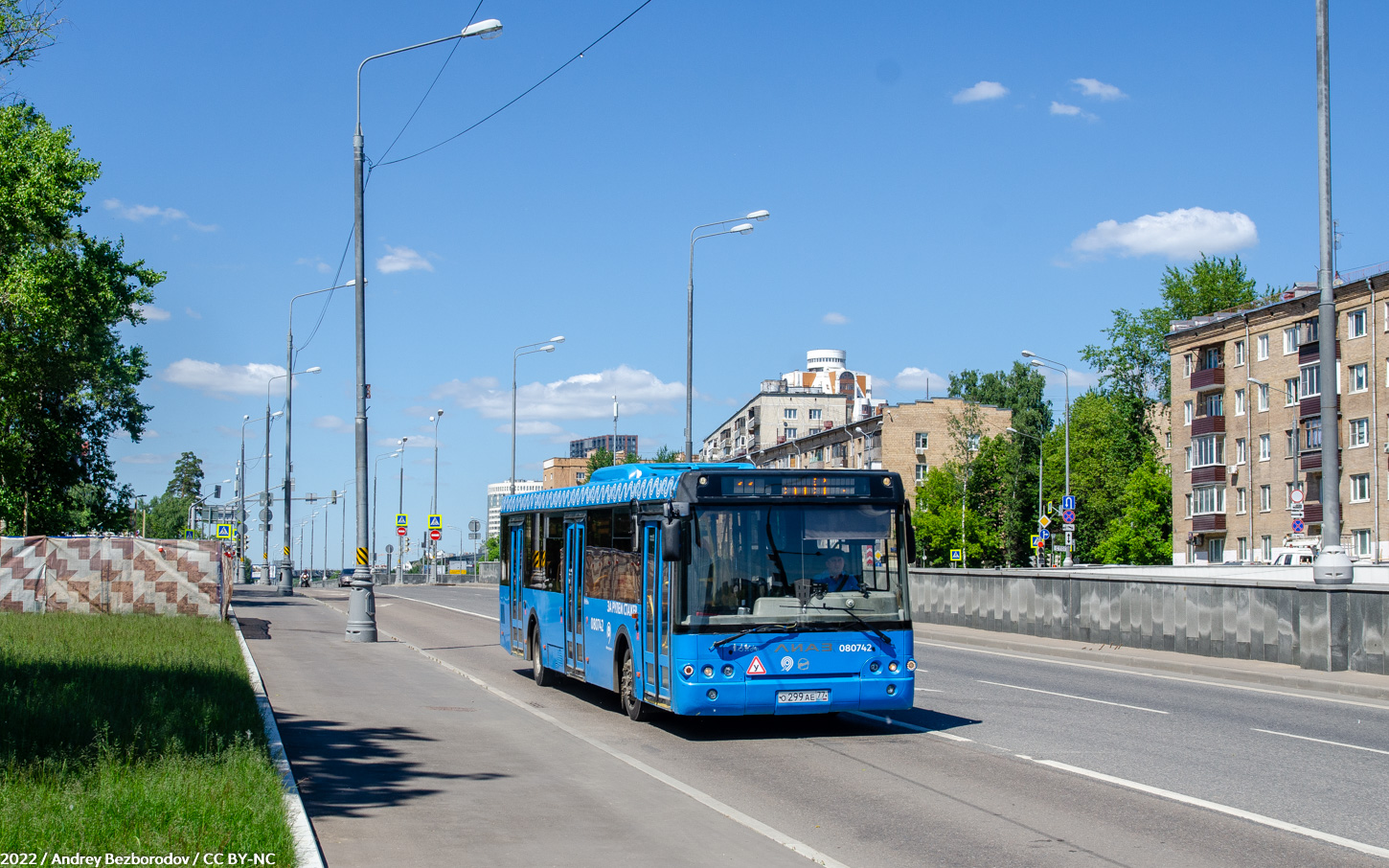 Москва, ЛиАЗ-5292.22-01 № 080742