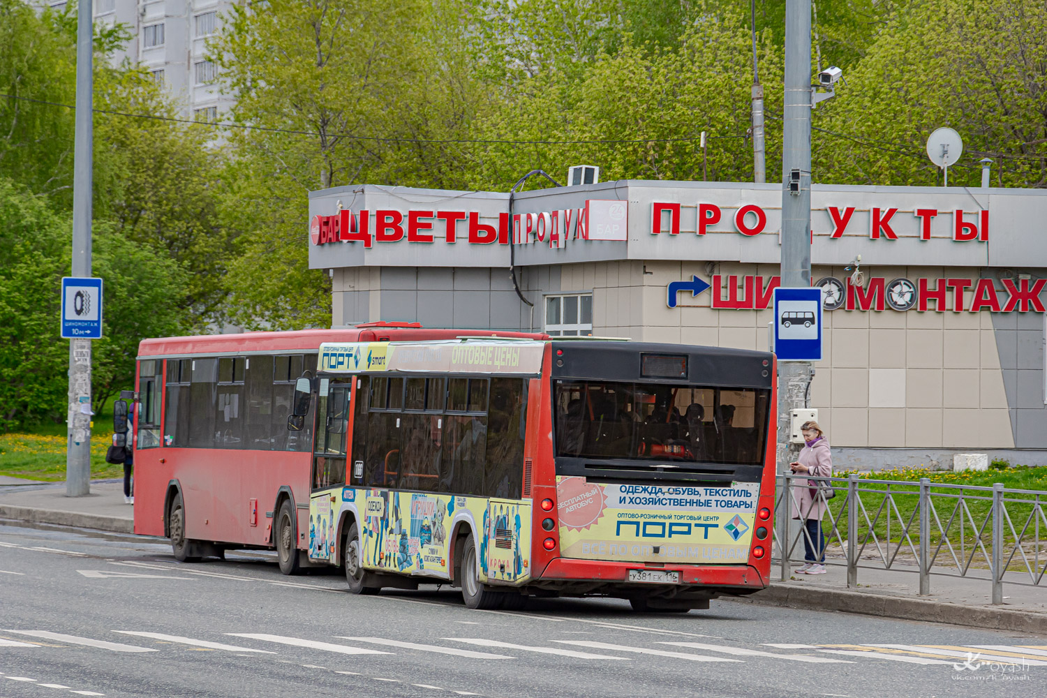 Татарстан, МАЗ-206.067 № 166