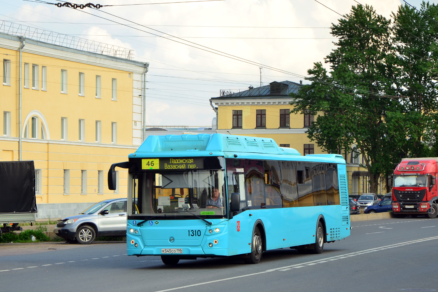 Санкт-Петербург, ЛиАЗ-5292.67 (CNG) № 1310