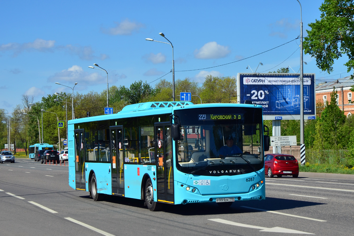 Sanktpēterburga, Volgabus-5270.G2 (LNG) № 6287
