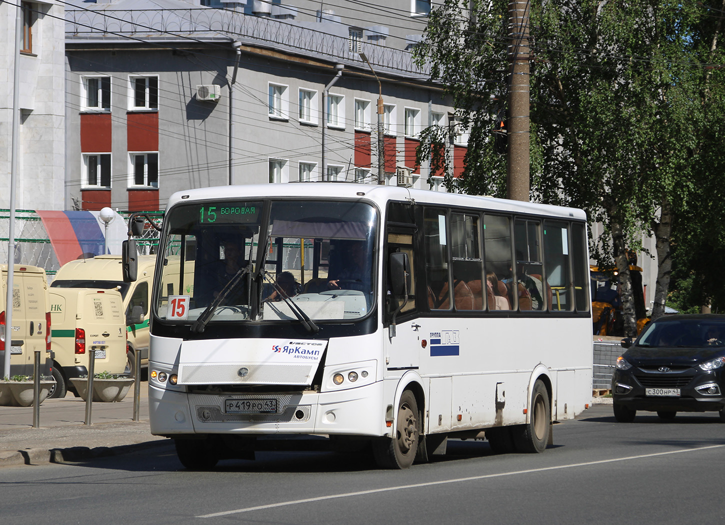 Кировская область, ПАЗ-320412-05 "Вектор" № Р 419 РО 43