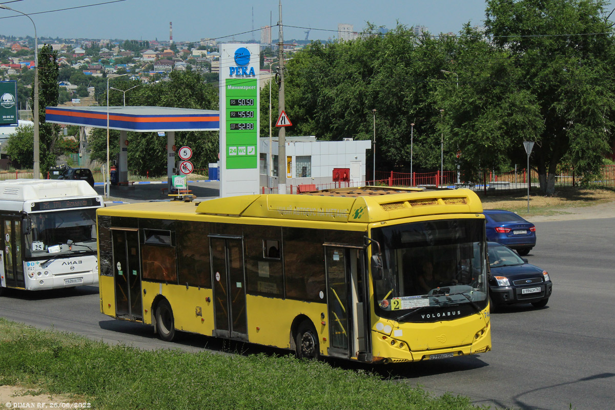 Волгоградская область, Volgabus-5270.G2 (CNG) № 7442