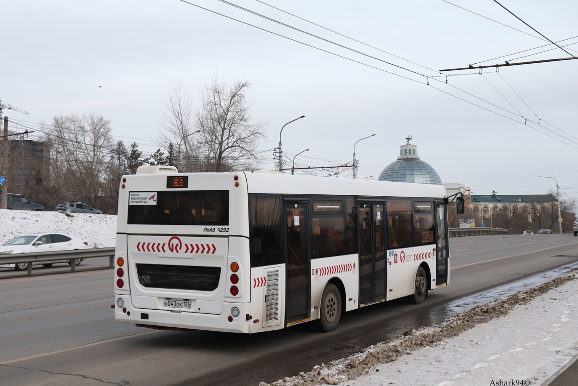 Красноярский край, ЛиАЗ-4292.60 (1-2-1) № Н 043 ОК 124