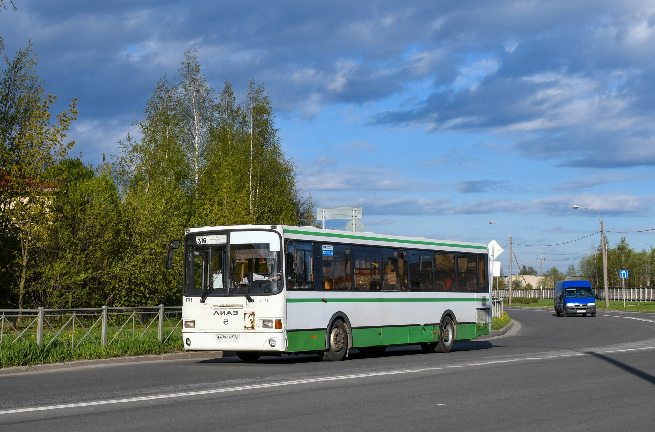 Санкт-Петербург, ЛиАЗ-5293.60 № 3778