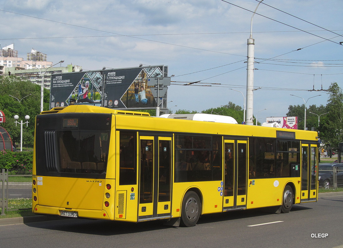 Mińsk, MAZ-203.016 Nr 042986