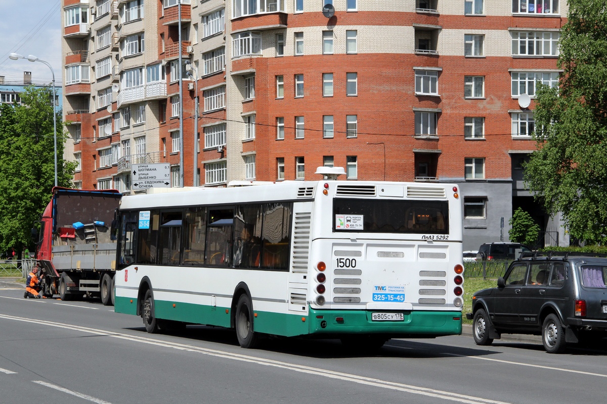 Санкт-Петербург, ЛиАЗ-5292.60 № 1500