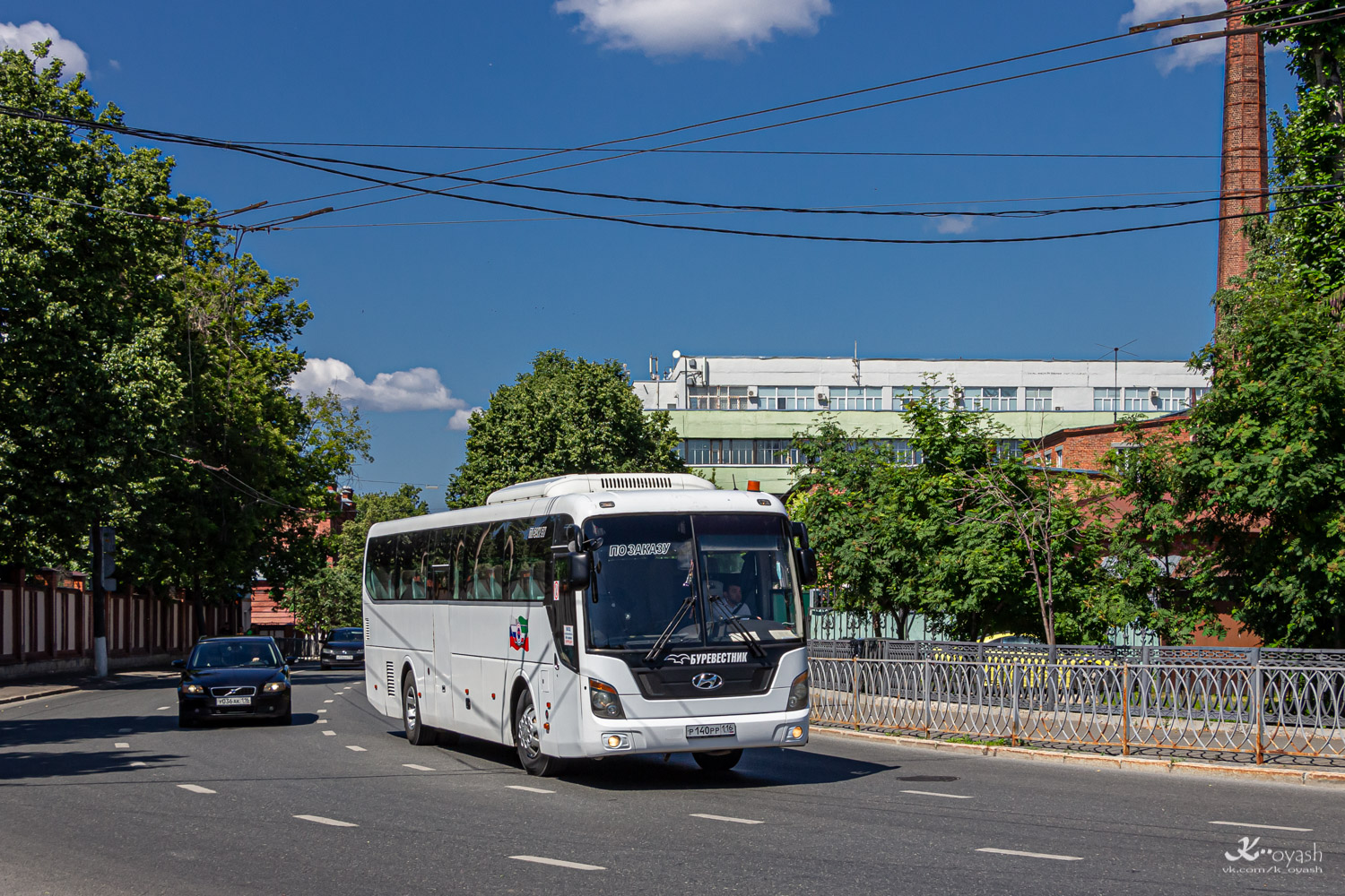 Татарстан, Hyundai Universe Space Luxury № Р 140 РР 116