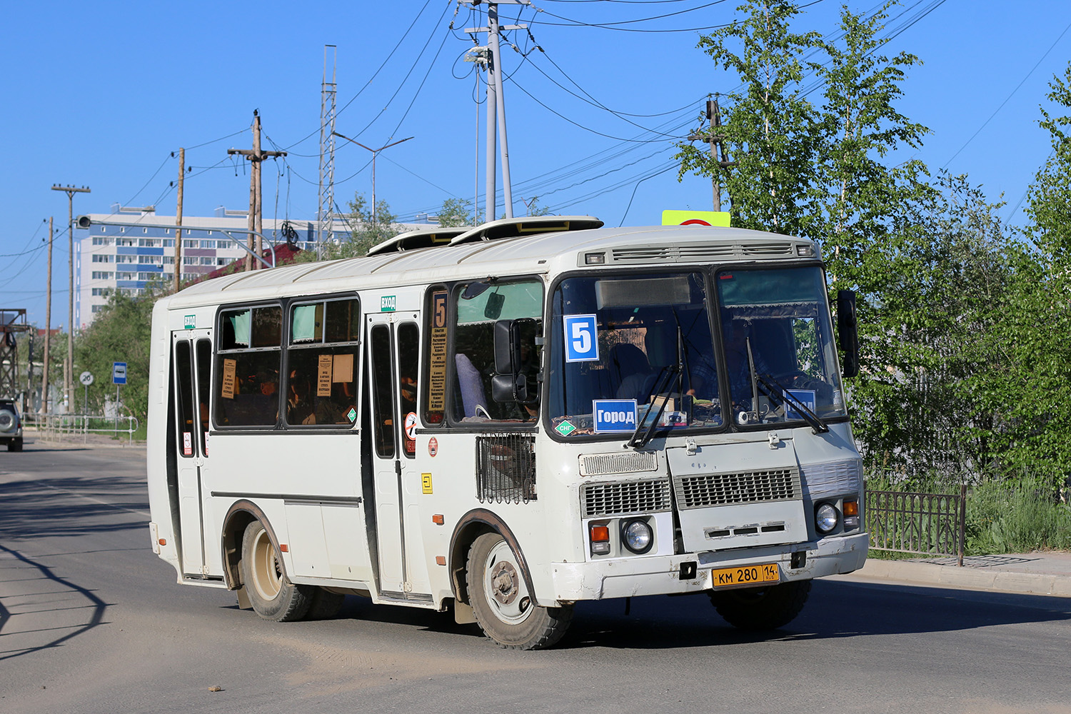 Саха (Якутия), ПАЗ-32054 № КМ 280 14