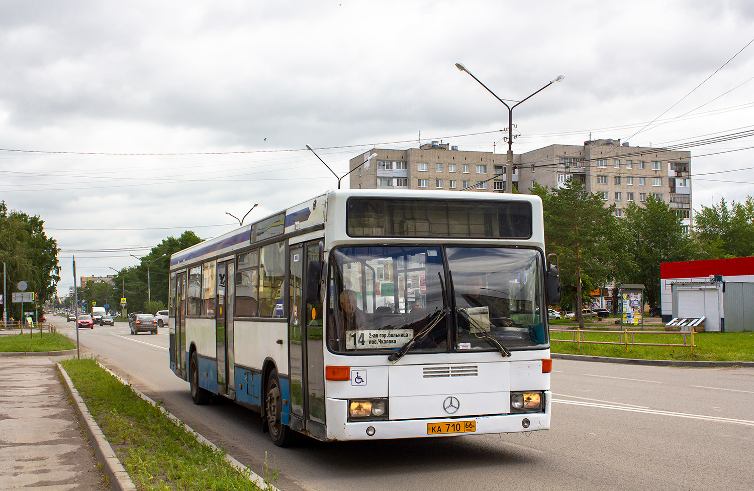 Свердловская область, Mercedes-Benz O405N № КА 710 66