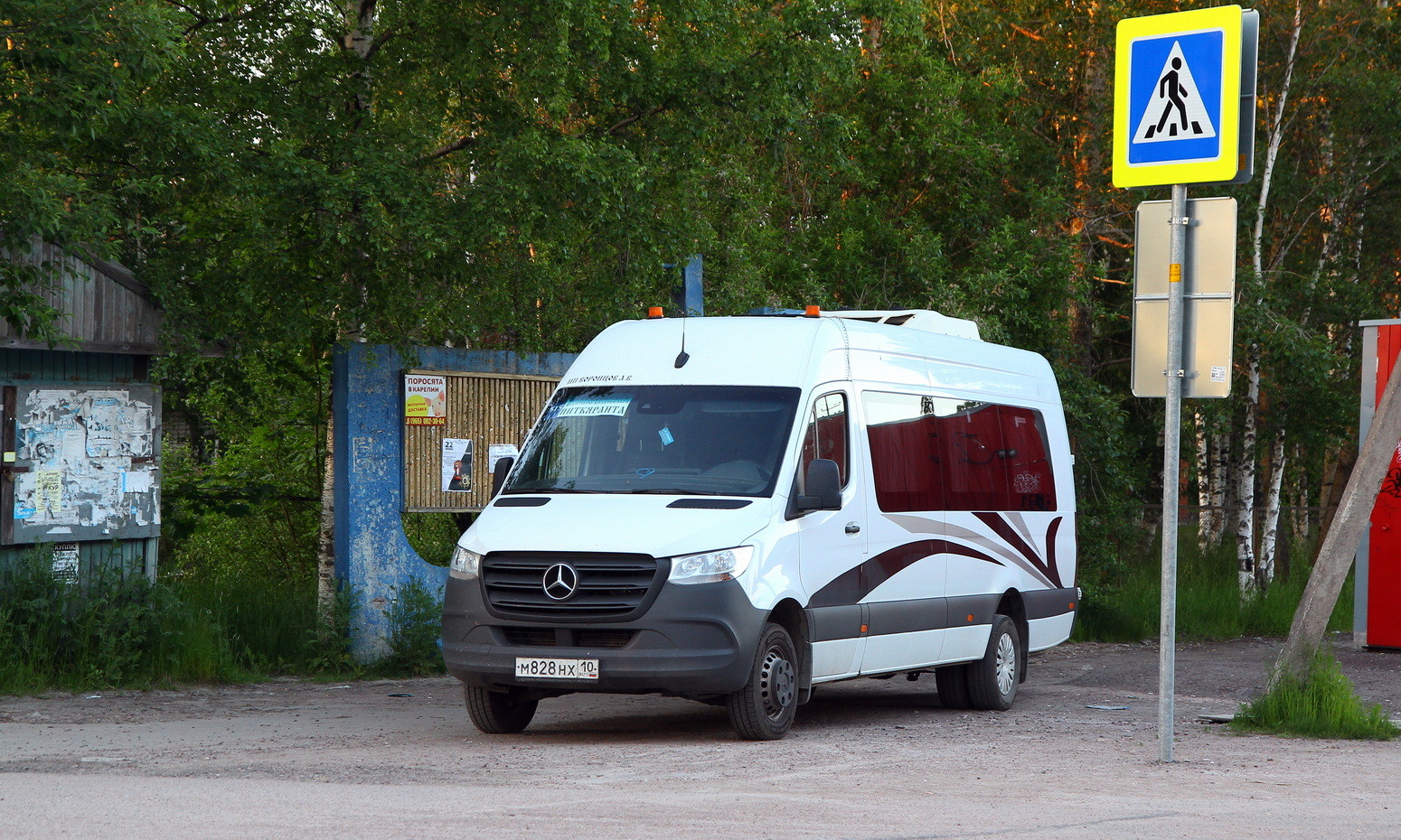 Карелия, Луидор-223685 (MB Sprinter) № М 828 НХ 10
