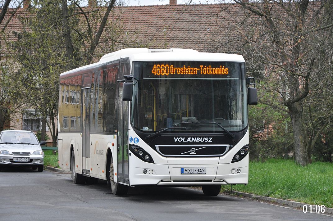 Венгрия, Volvo 8900LE № MXU-947