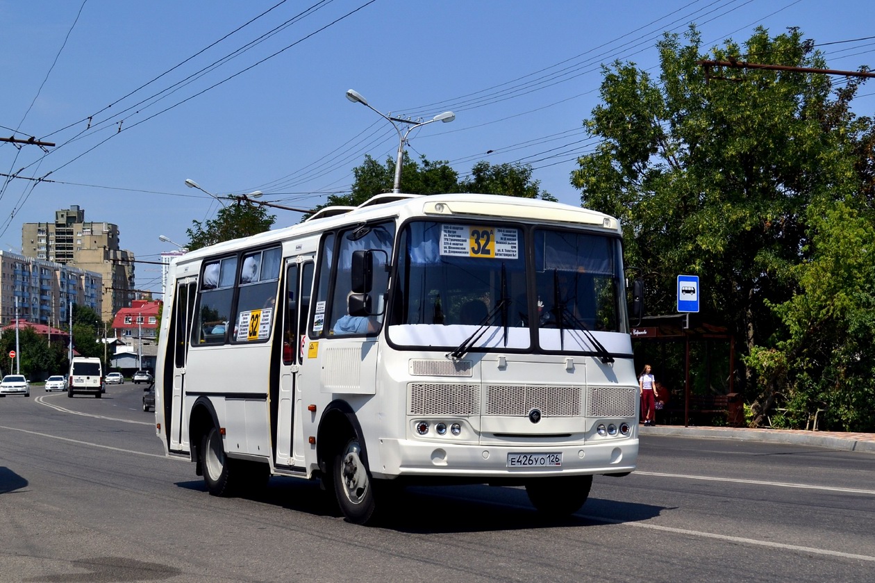 Ставропольский край, ПАЗ-32054 № Е 426 УО 126