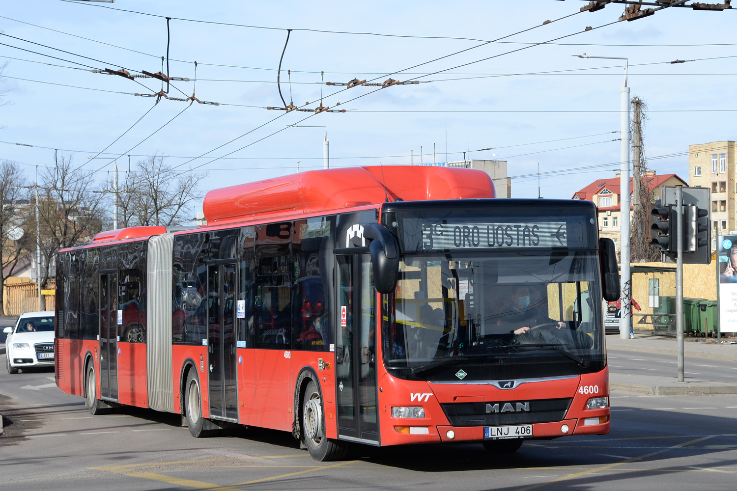 Литва, MAN A23 Lion's City G NG313 CNG № 4600