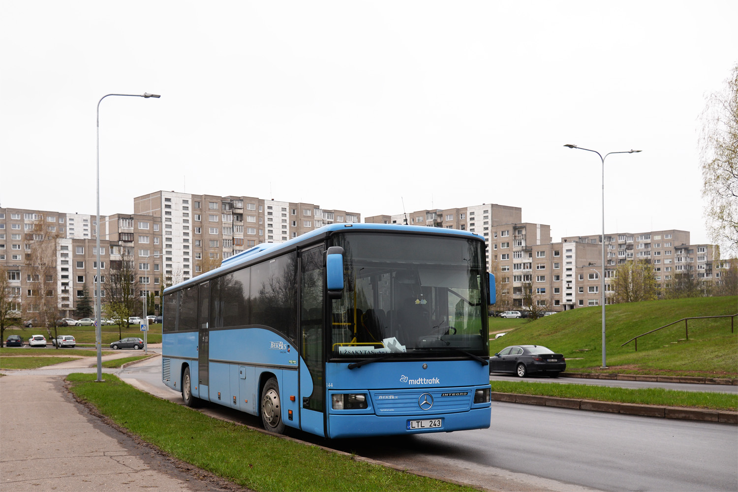 Литва, Mercedes-Benz O550 Integro № LTL 243