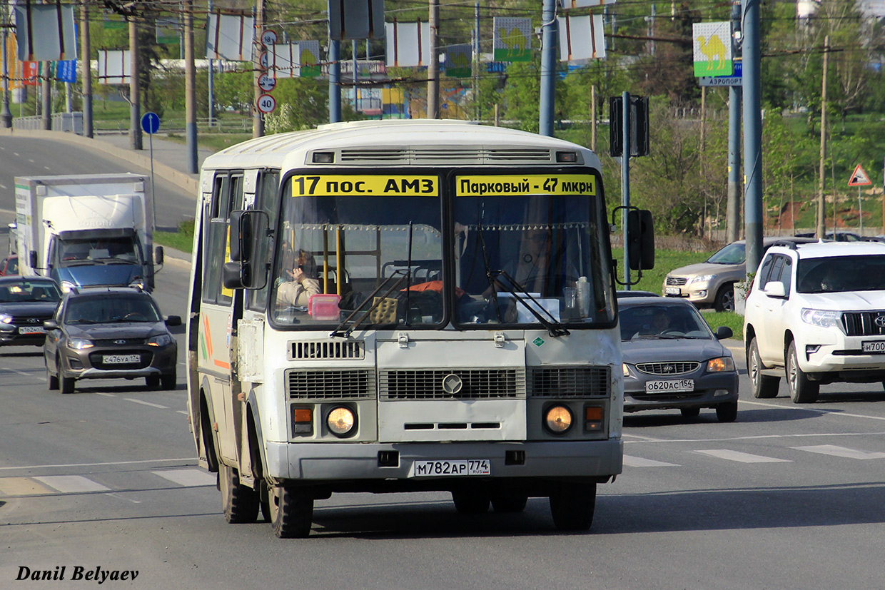 Челябинская область, ПАЗ-32054 № М 782 АР 774