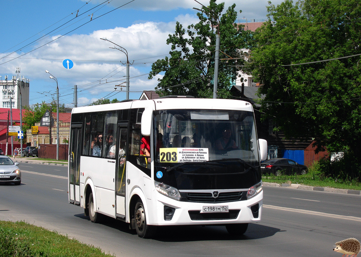 Нижегородская область, ПАЗ-320435-04 "Vector Next" № С 198 ТМ 152