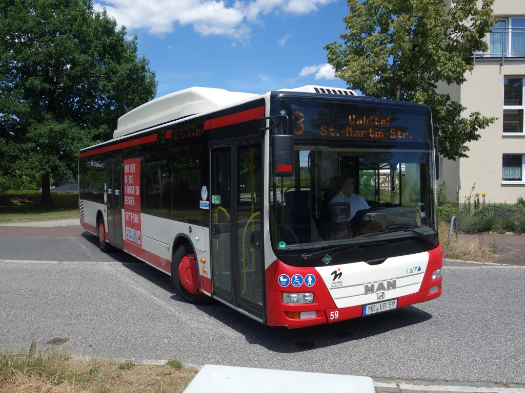 Hessen, MAN A21 Lion's City NL313 CNG Nr. 59