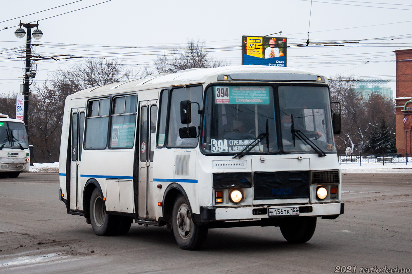 Омская область, ПАЗ-32054 № Н 156 ТК 152