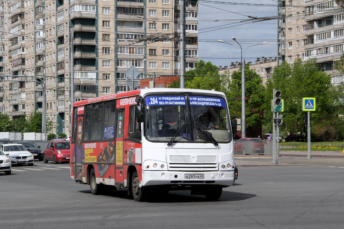 Санкт-Петербург, ПАЗ-320402-05 № В 291 УА 47