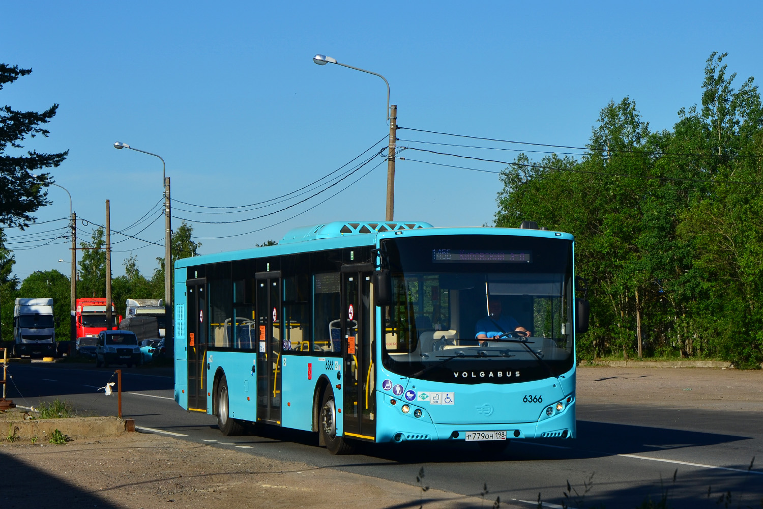 Санкт-Петербург, Volgabus-5270.G4 (LNG) № 6366