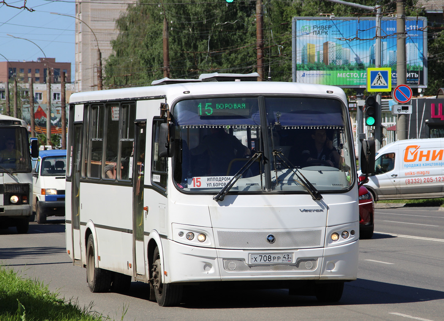 Кировская область, ПАЗ-320412-04 "Вектор" № Х 708 РР 43