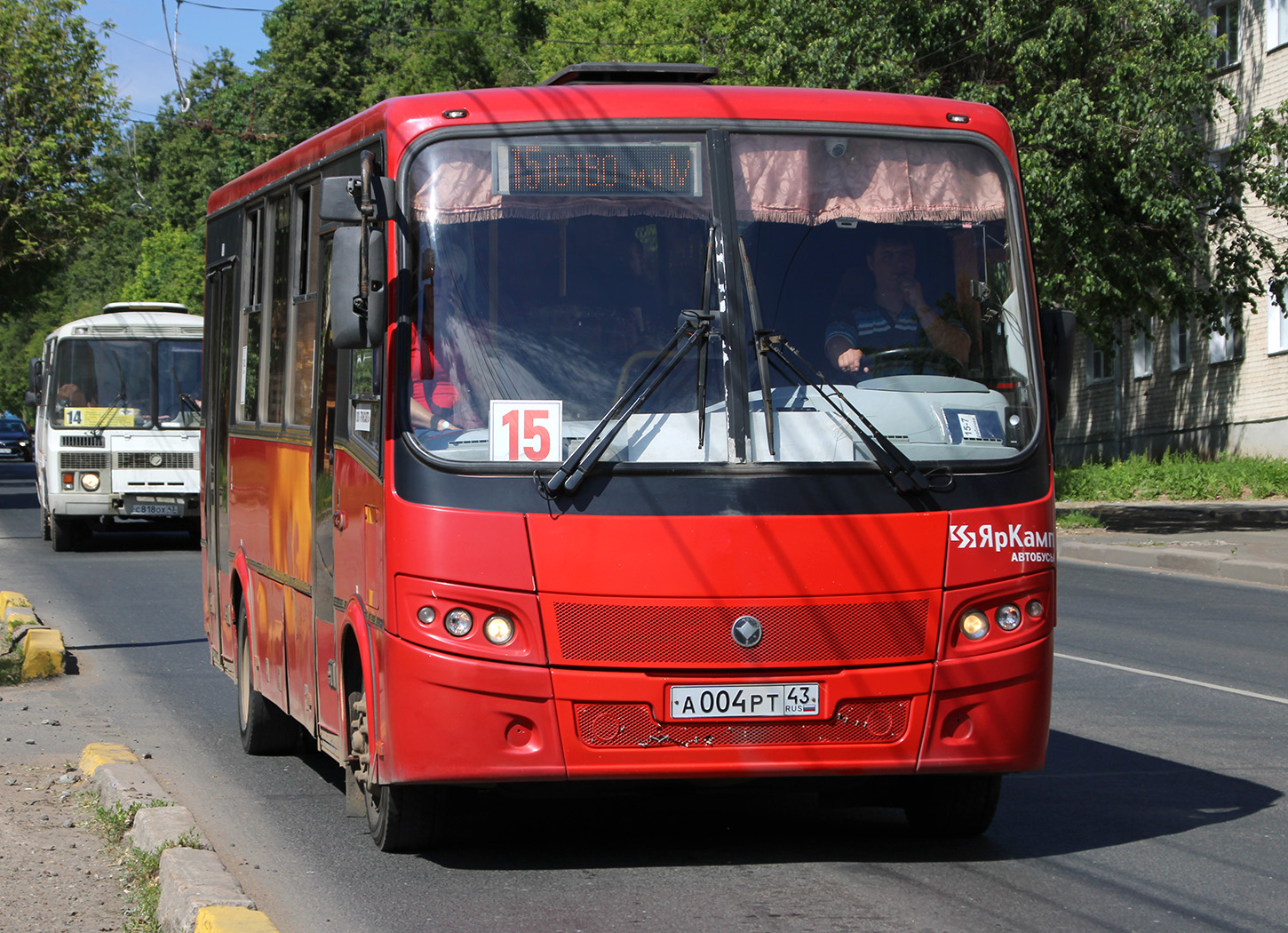 Кировская область, ПАЗ-320414-04 "Вектор" (1-2) № А 004 РТ 43