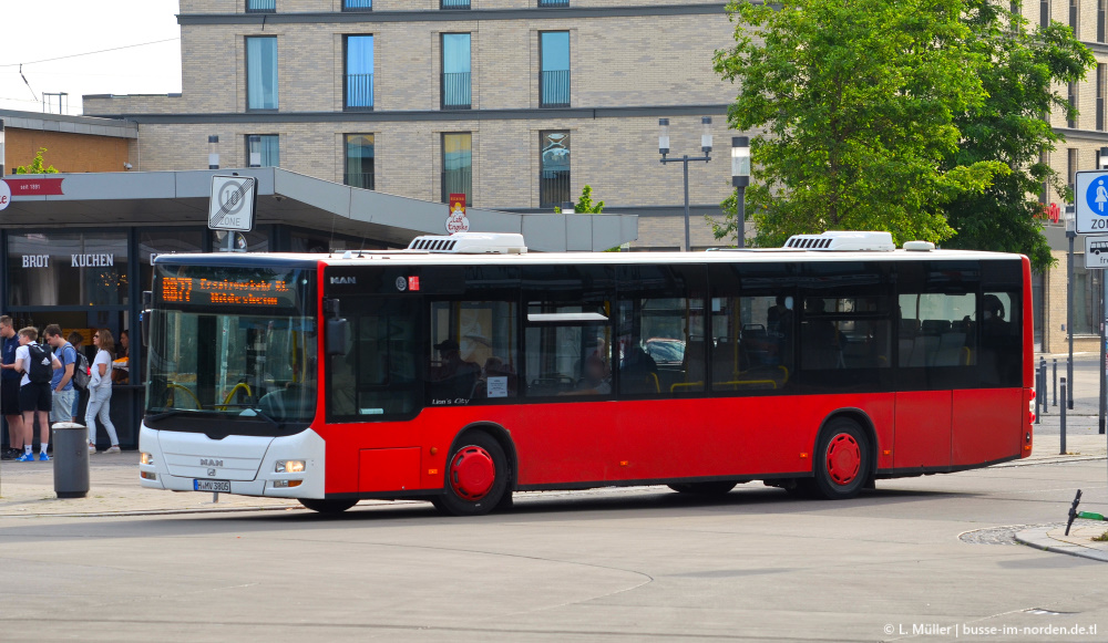 Нижняя Саксония, MAN A21 Lion's City NL313 № 805