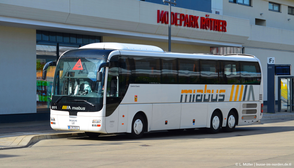 Нижняя Саксония, MAN R09 Lion's Coach C RHC444 C № 811