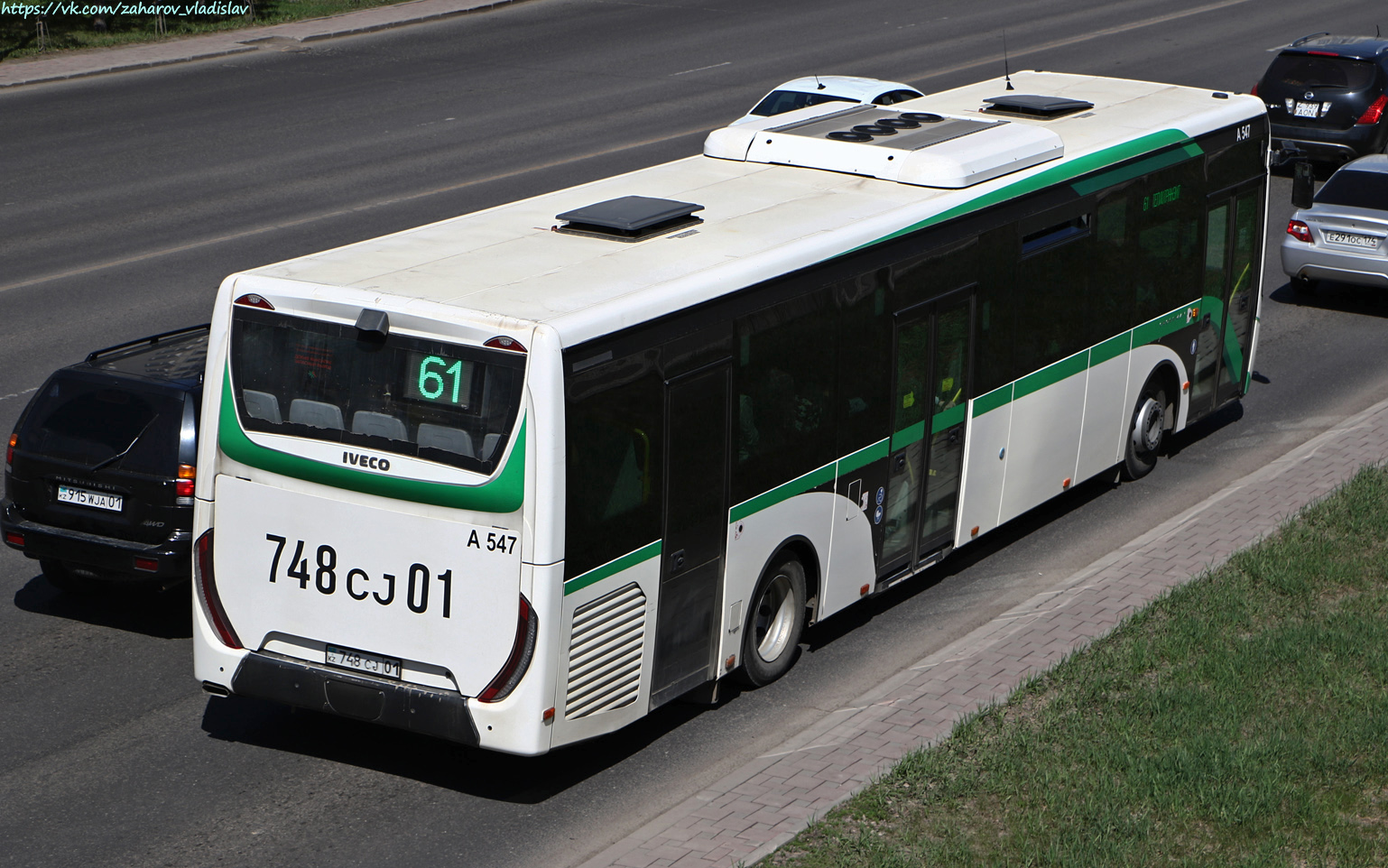 Астана, IVECO Crossway LE 13M (СарыаркаАвтоПром) № A547