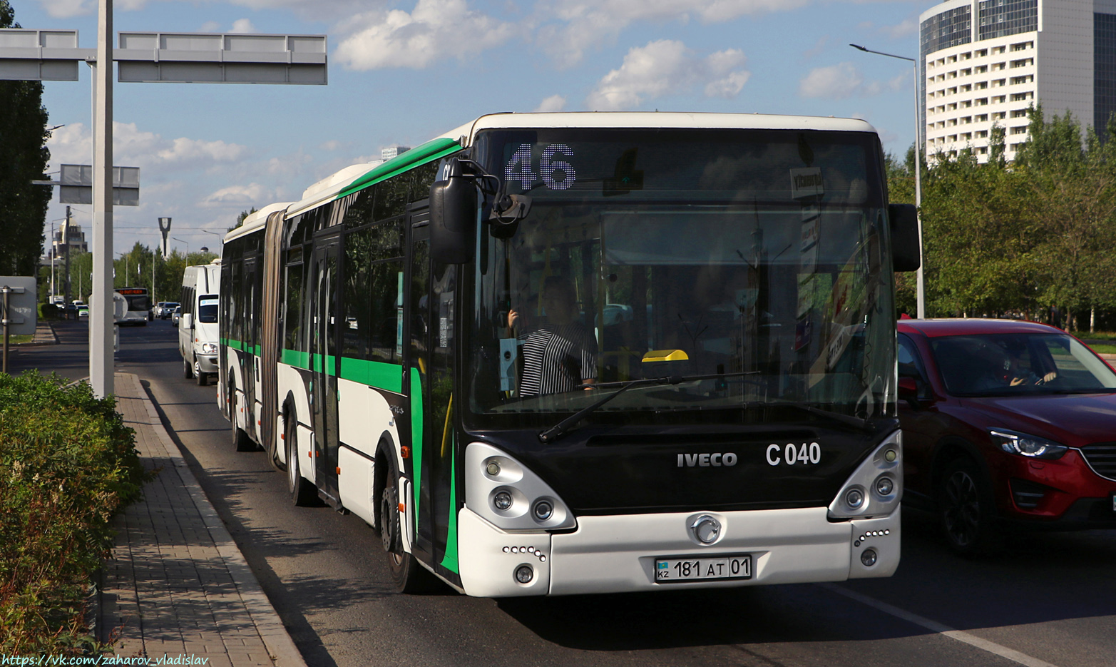 Астана, Irisbus Citelis 18M № C040