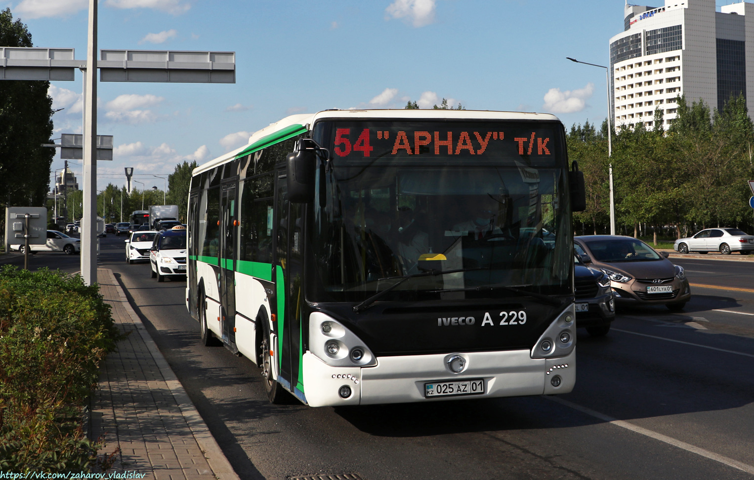 Астана, Irisbus Citelis 12M № A229