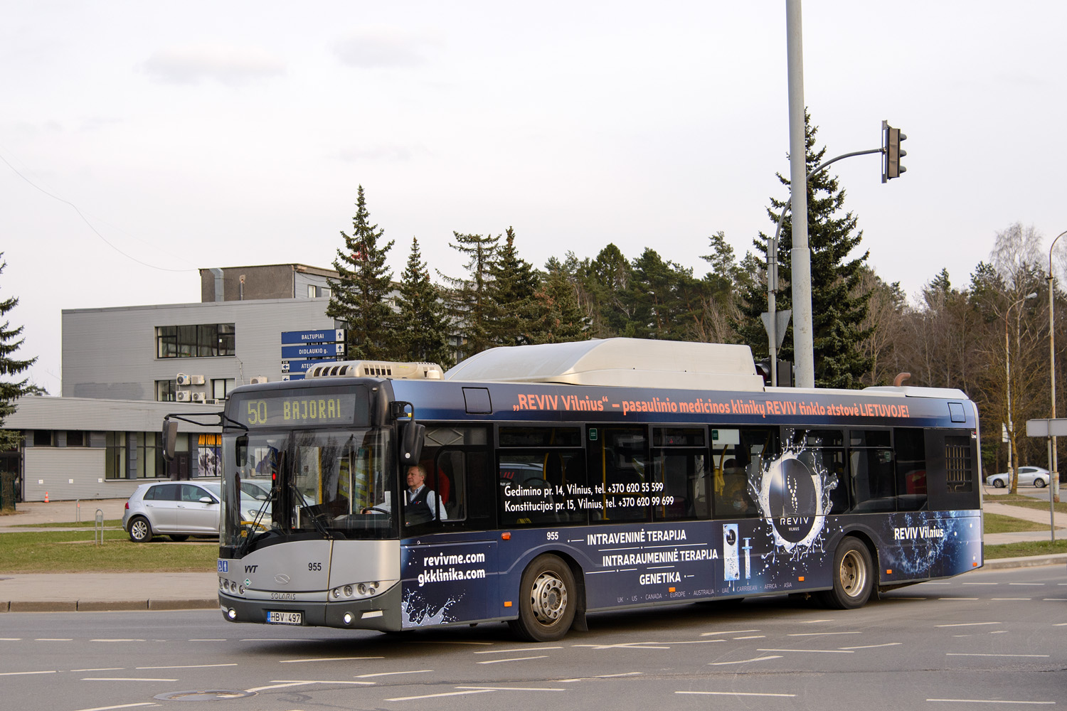 Литва, Solaris Urbino III 12 CNG № 955