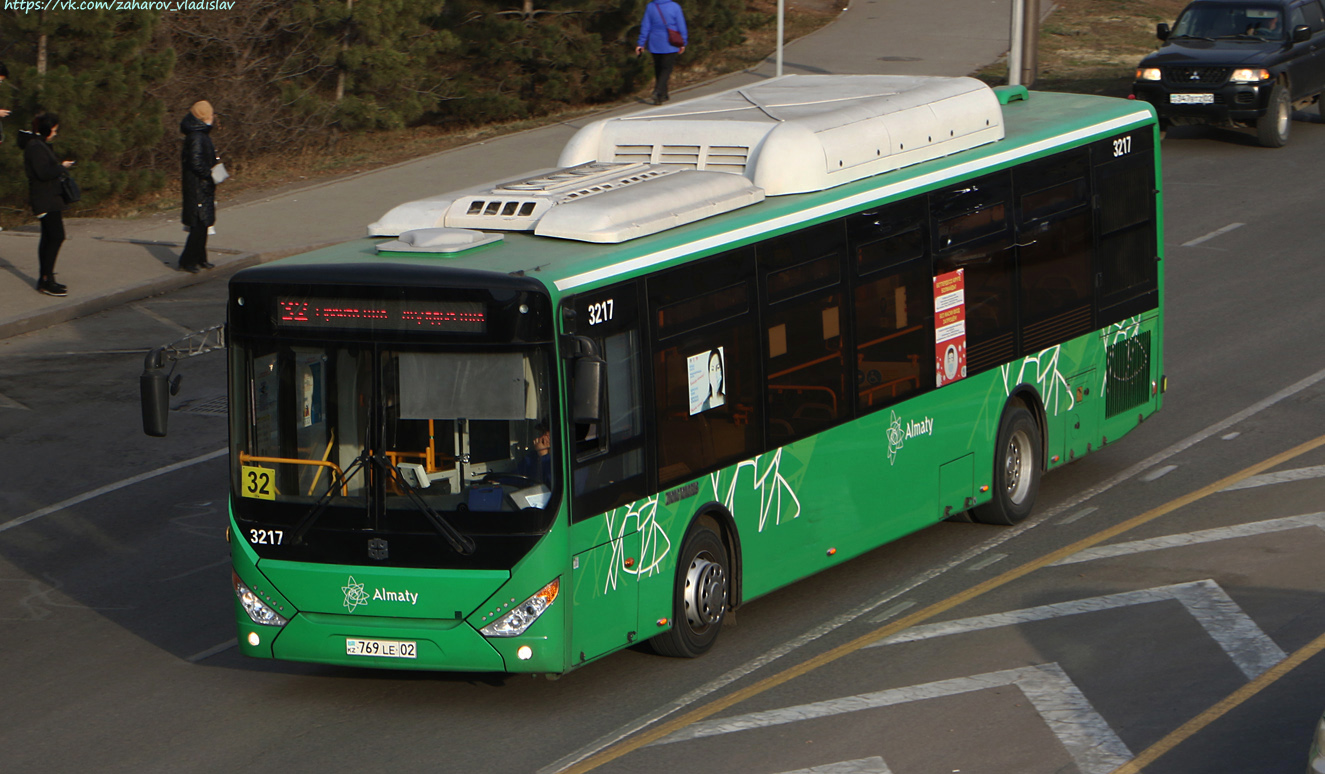 Алматы, Zhong Tong LCK6125HGAN № 3217