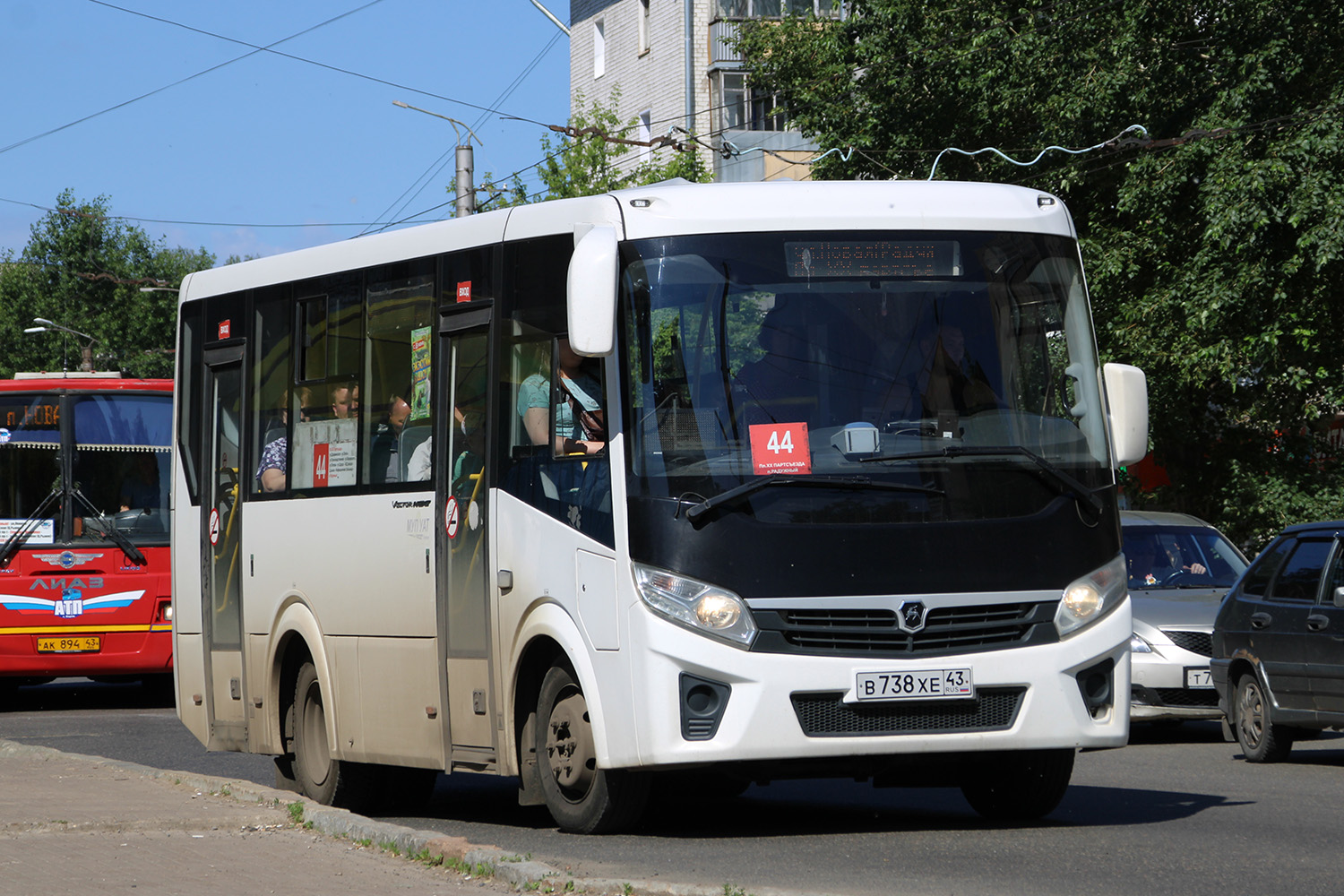 Кировская область, ПАЗ-320405-04 "Vector Next" № В 738 ХЕ 43