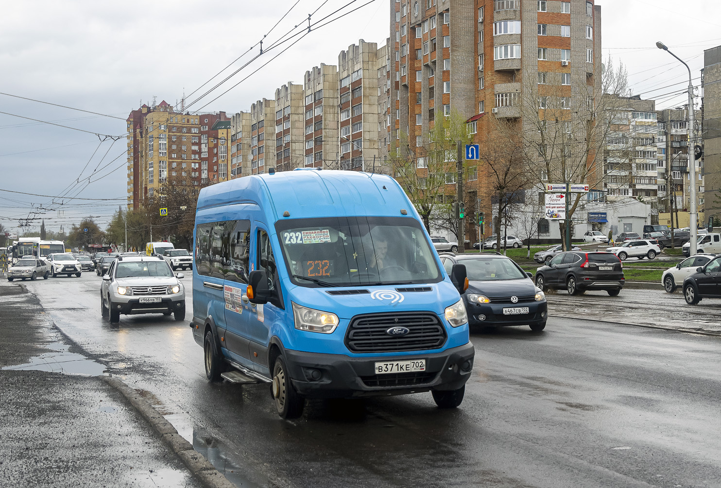 Башкортостан, Ford Transit FBD [RUS] (Z6F.ESG.) № В 371 КЕ 702