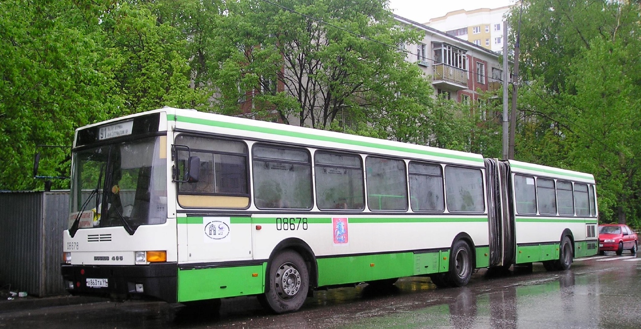 Москва, Ikarus 435.17 № 08678