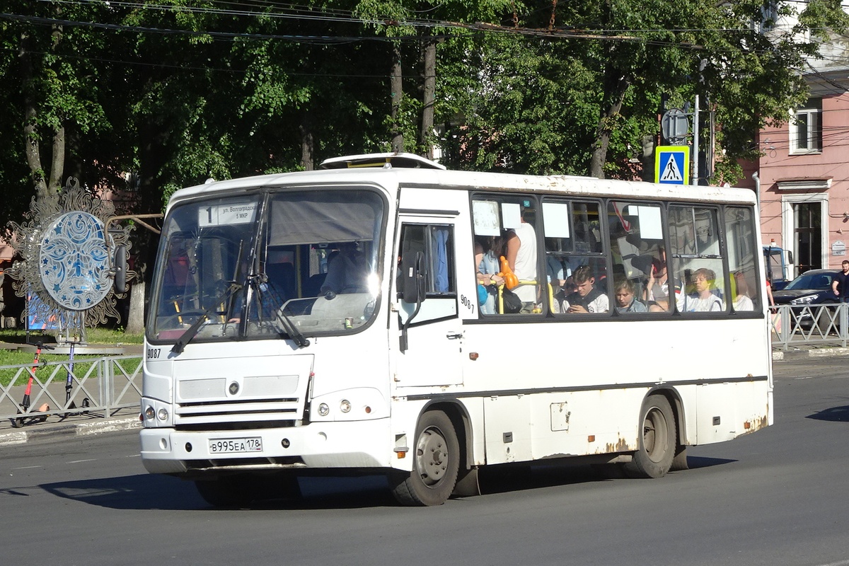 Ярославская область, ПАЗ-320402-05 № 9087