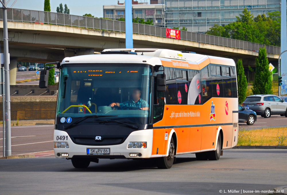 Саксония-Анхальт, SOR CN 12 № 0491