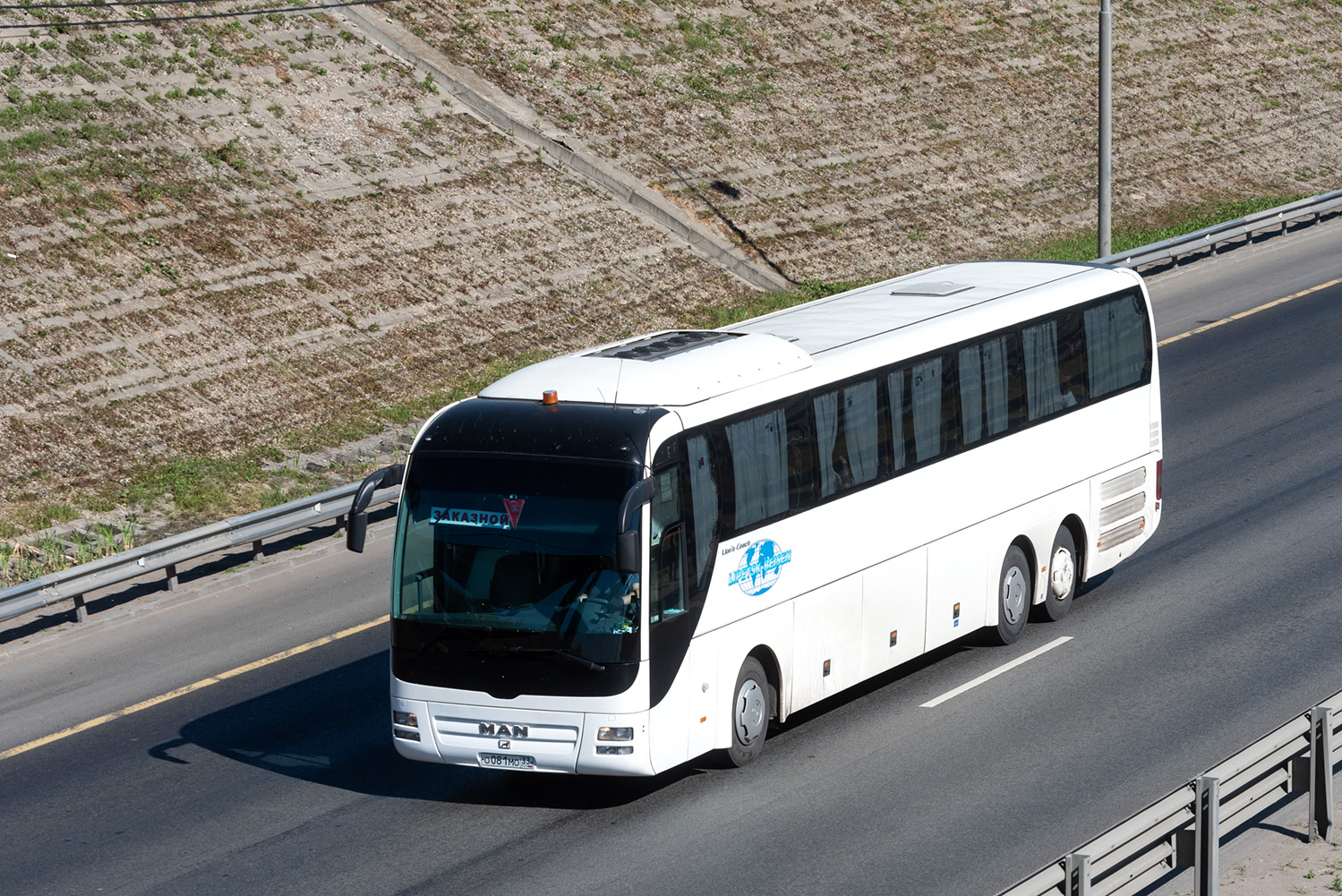 Липецкая область, MAN R08 Lion's Coach L RHC444 L № О 081 МО 33