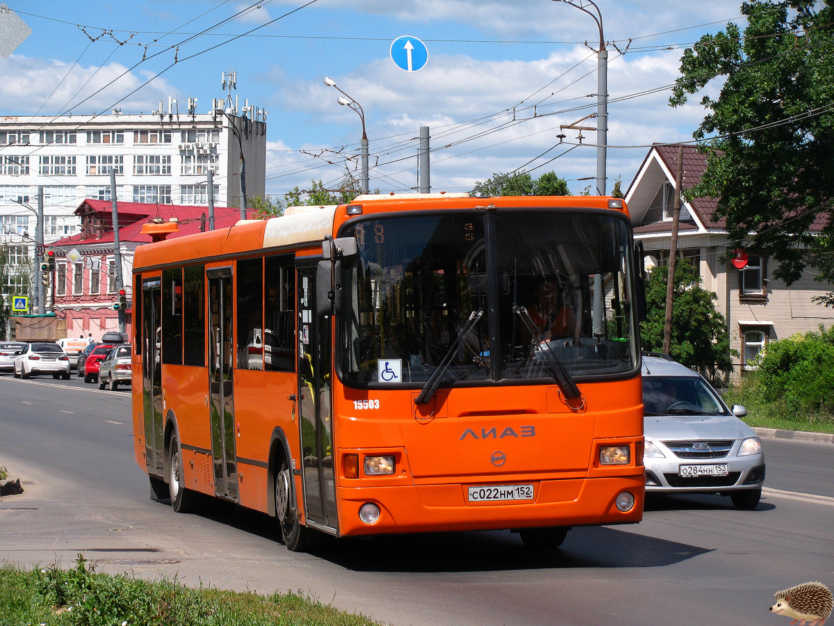 Нижегородская область, ЛиАЗ-5293.60 № 15503