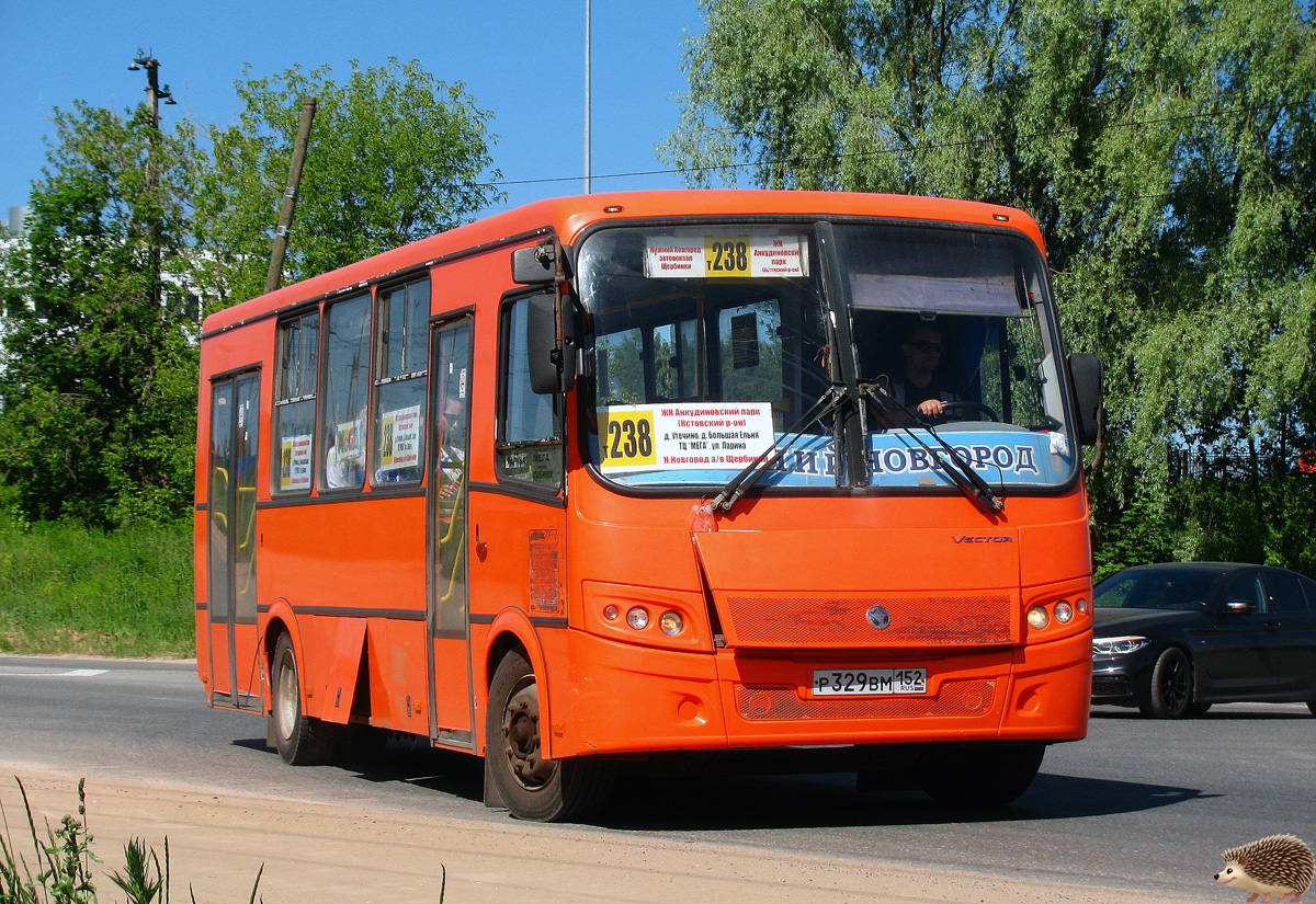 Нижегородская область, ПАЗ-320414-05 "Вектор" № Р 329 ВМ 152