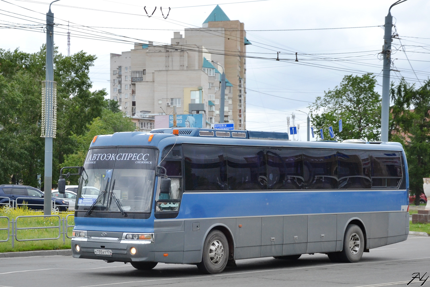 Челябинская область, Hyundai AeroExpress HSX № Е 735 ХТ 174