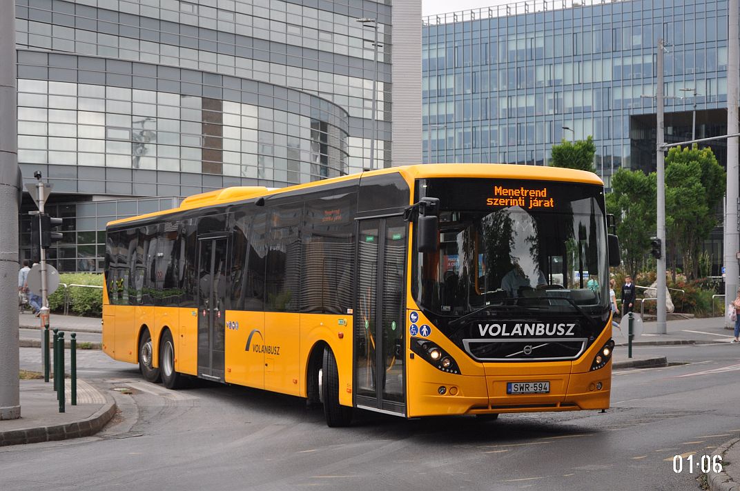 Венгрия, Volvo 8900BLE № SWR-594