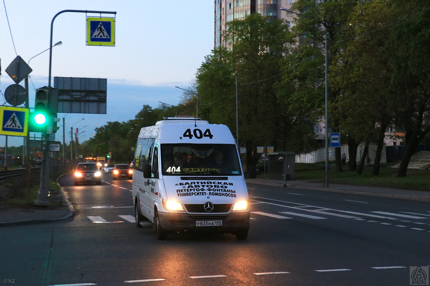Санкт-Петербург, Луидор-223237 (MB Sprinter Classic) № Р 835 НА 198