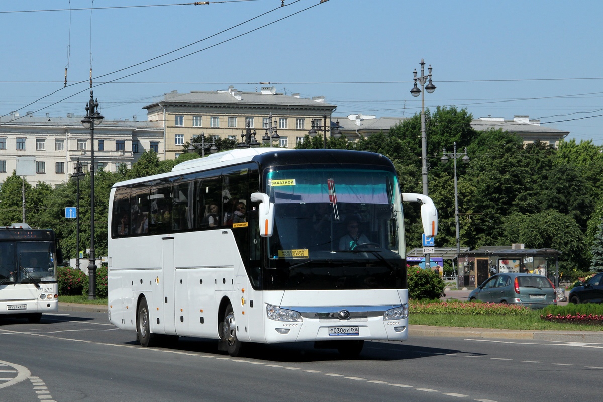 Санкт-Петербург, Yutong ZK6122H9 № Р 030 ОУ 198