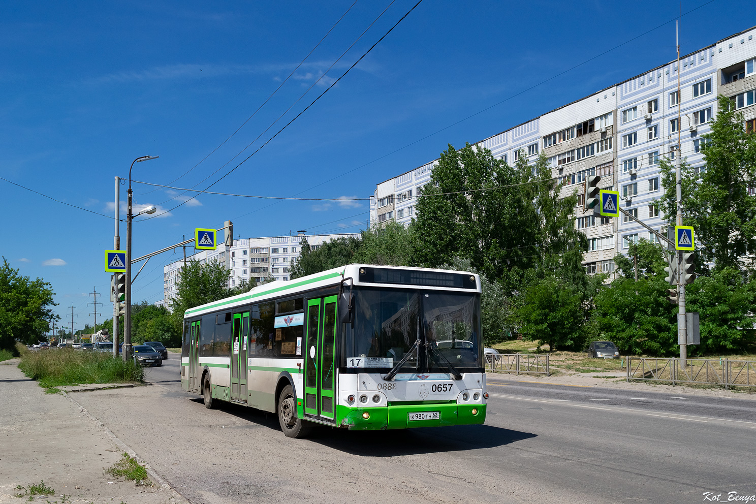 Рязанська область, ЛиАЗ-5292.21 № 0657