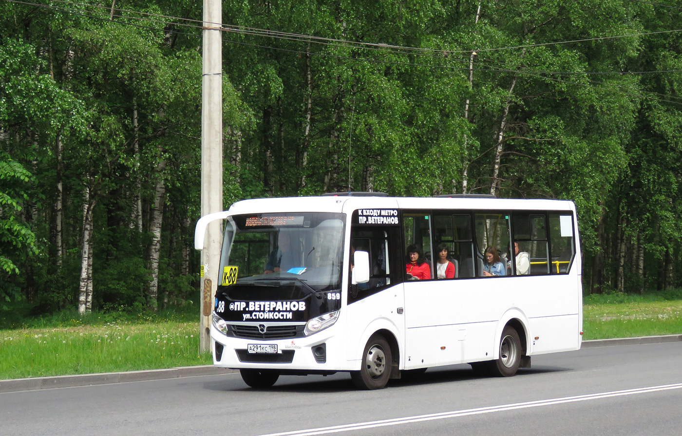 Санкт-Петербург, ПАЗ-320435-04 "Vector Next" № 859