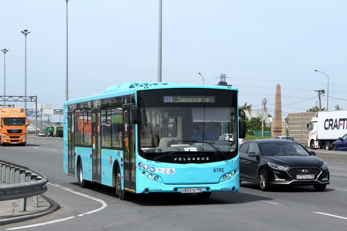 Санкт-Петербург, Volgabus-5270.G2 (LNG) № 6192